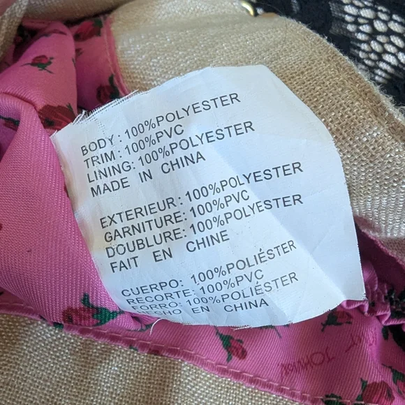 Betsey Johnson Floral Lace Tote Bag - Picture 12 of 12